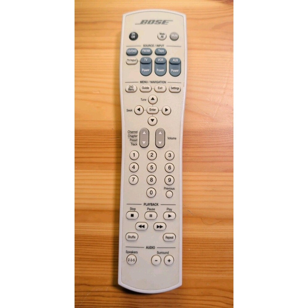 Bose RC28T1-27 White Media Center Remote Control Personal Music System OEM